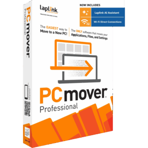 Laplink PCmover Professional (1 PC, 1 Use)