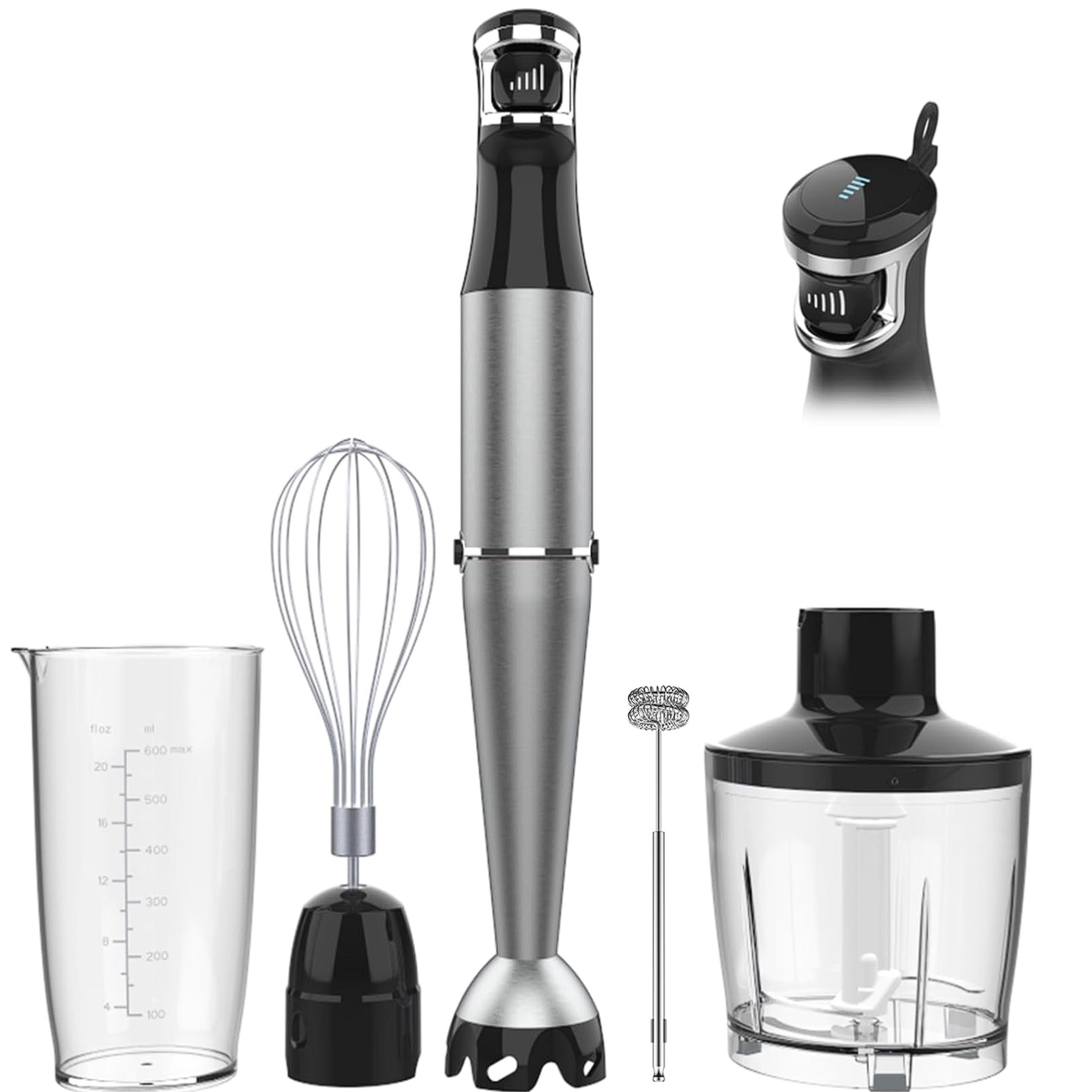 5 in 1 Corded Blender Set 1100W with Trigger Variable Speed | TrabsEnterprises 5 in 1 Corded Blender Set 1100W with Trigger Variable Speed